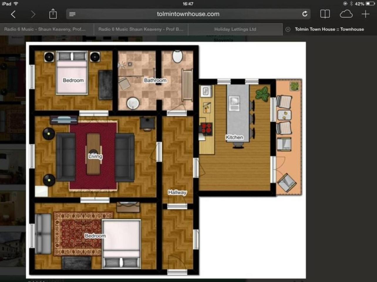 Tolmin Center Apartments Townhouse & Loft Exterior foto